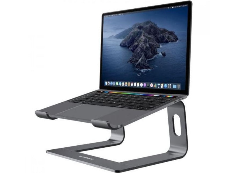 mbeat® Stage S1 Elevated Laptop Stand up to 16" Laptop Space Grey Material: Aluminium Alloy Product Weight: 0.9 kg