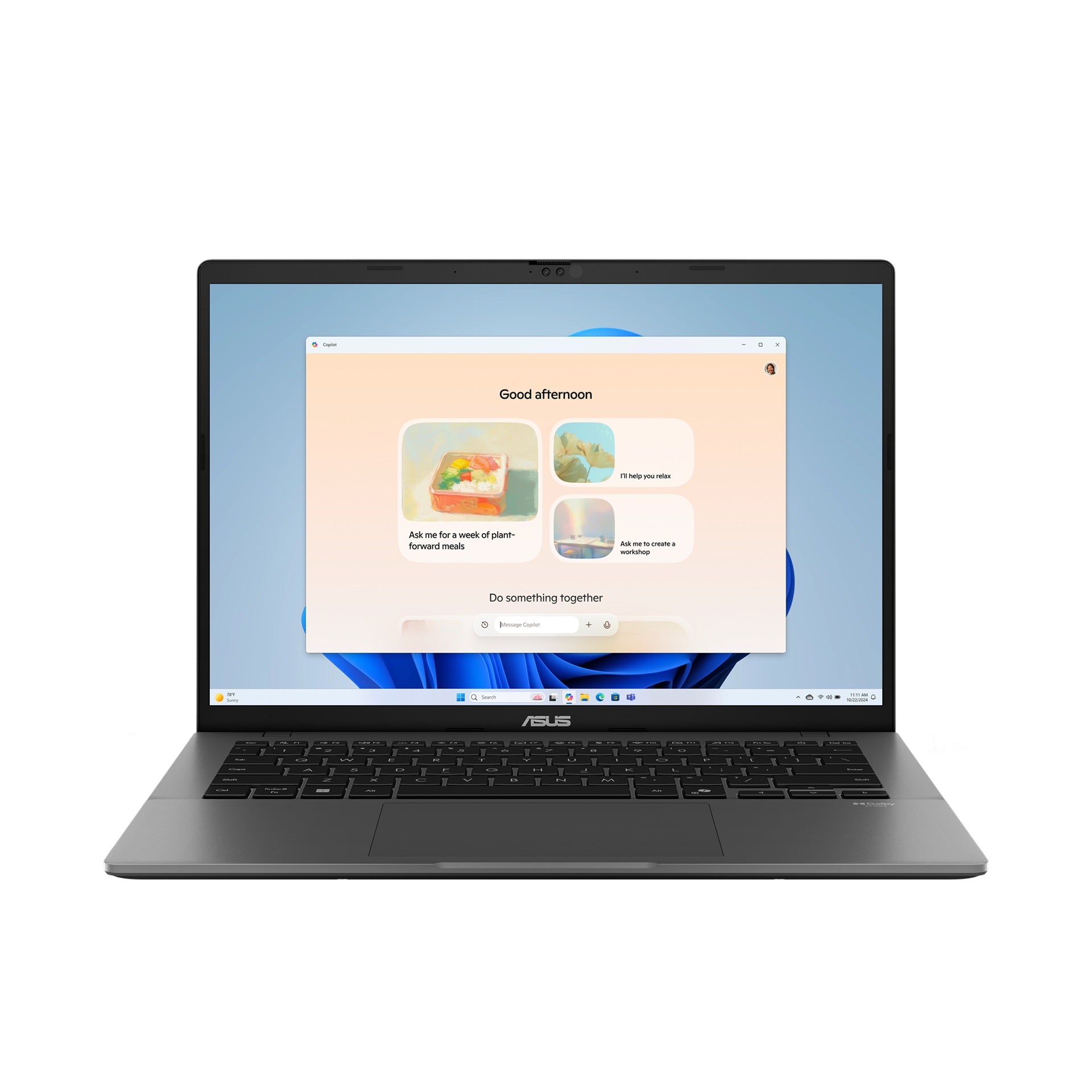 ASUS Vivobook S14 14' INTEL CORE ULTRA 7 255H WUXGA 1920 x 1200 16GB 1TB, Matte Gray Win11 Home Notebook July 25
