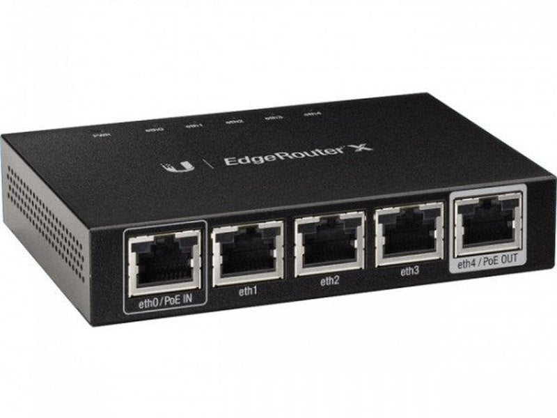 Ubiquiti EdgeRouter X - Advanced Gigabit Ethernet Router ER-X