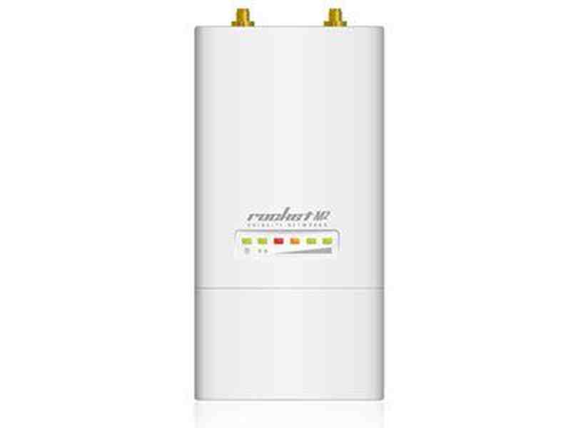 Ubiquiti airMAX Rocket M2 2.4Ghz 2x2 MIMO BaseStation,150+ Mbps Throughput, Plug-and-play Integration with airMAX Antennas