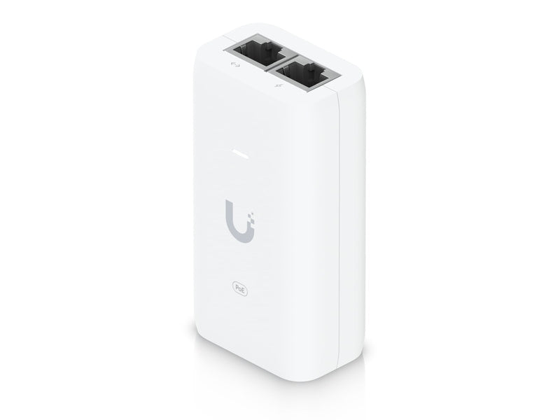 Ubiquiti PoE 802.11AF Adapter, Up to 15W of PoE Output, RJ45 Data Input, Compatible injector for NHU-U6+