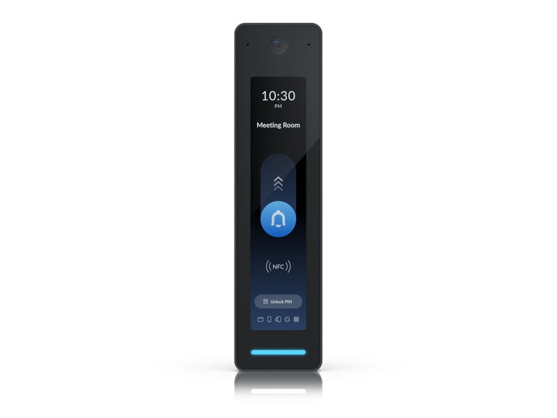 Ubiquiti UA-G2-PRO-BLACK UniFi Access Reader G2 Professional BLACK , 2-Way Intercom, Unlock Via NFC or Unifi Identity, IP55 Weather Resistance, Pin Unlock