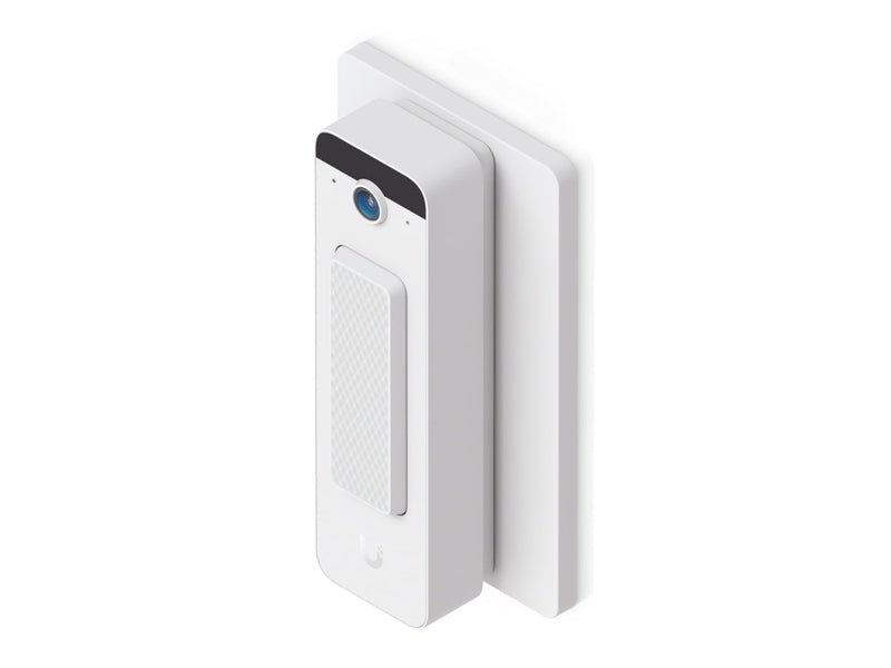Ubiquiti Doorbell Lite Gang Box Mounting Plate,Secure Mounting Plate, Installing Doorbell Lite, Flat, Angled Bracket Options, Standard Single-Gang Box
