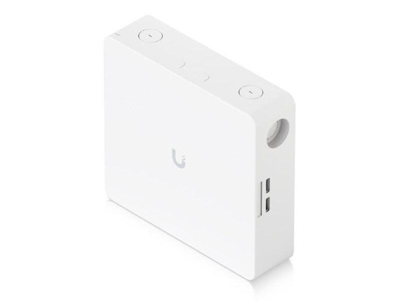 Ubiquiti, Alarm Hub Kit, 32 Input Zone Alarm Control Hub, Hardwire Intrusion Sensors Powered Using PoE++ Input, Optional Battery Backup.