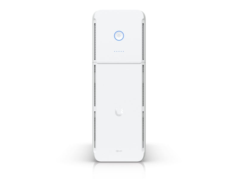 Ubiquiti UniFi UPS Tower, UniFi 1kVA Uninterruptible Power Supply,10 outlets, Swappable Battery, 108Wh, 300W Runtime 7 minutes, UniFi Alarm Ready