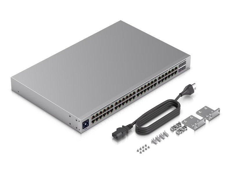 Ubiquiti UniFi 48 Ports Managed Gigabit Switch, PoE+, 4x SFP Ports