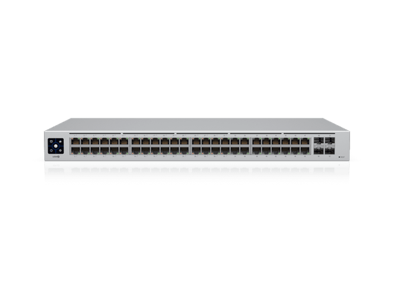 Ubiquiti UniFi 48 Ports Managed Gigabit Switch, PoE+, 4x SFP Ports
