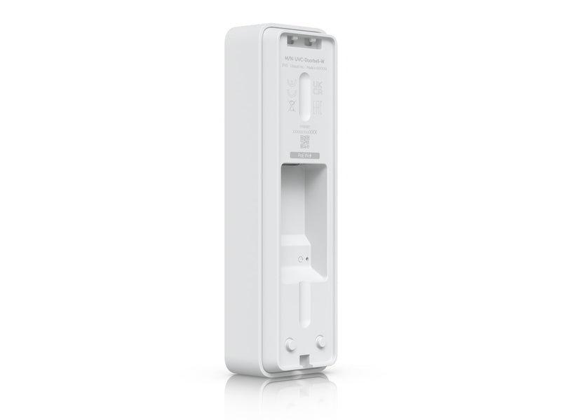 Ubiquiti Doorbell Lite,White,5MP Compact PoE Video,Power Via PoE, Two-Way Audio, Versatile Mounting Options, Max Power 8W, Voltage 37—57V DC, IPX5