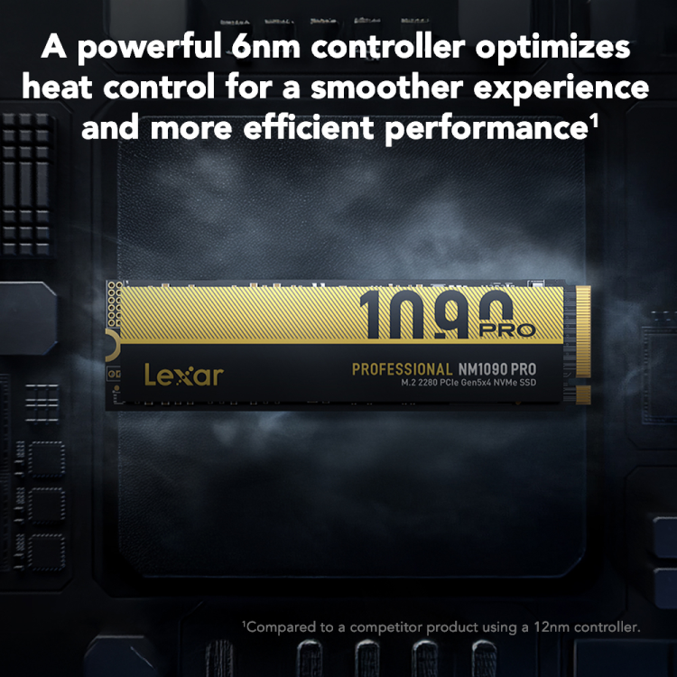 Lexar 1TB NM1090 PRO M.2 2280 PCIe Gen 5x4 NVMe SSD