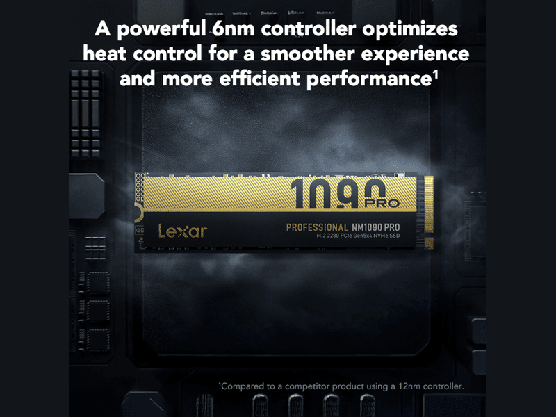 Lexar 1TB NM1090 PRO M.2 2280 PCIe Gen 5x4 NVMe SSD