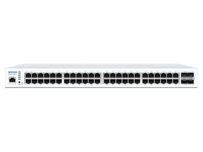 Sophos CS110-48P 48 Port PoE Switch with 410W Budget - 1U, Rackmount