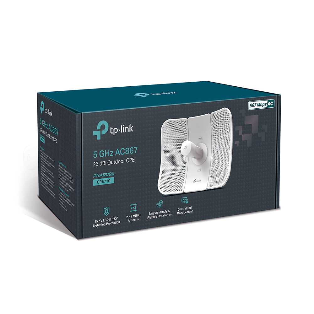 TP-Link CPE710 GHz AC867 23 dBi Outdoor CPE CPE710