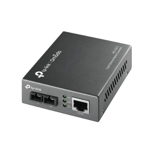 TP-Link Omada MC110CS 10/100Mbps RJ45 to 100Mbps single-mode SC fiber Converter MC110CS
