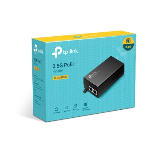 TP-Link TL-POE260S 2.5G PoE+ Injector POE260S