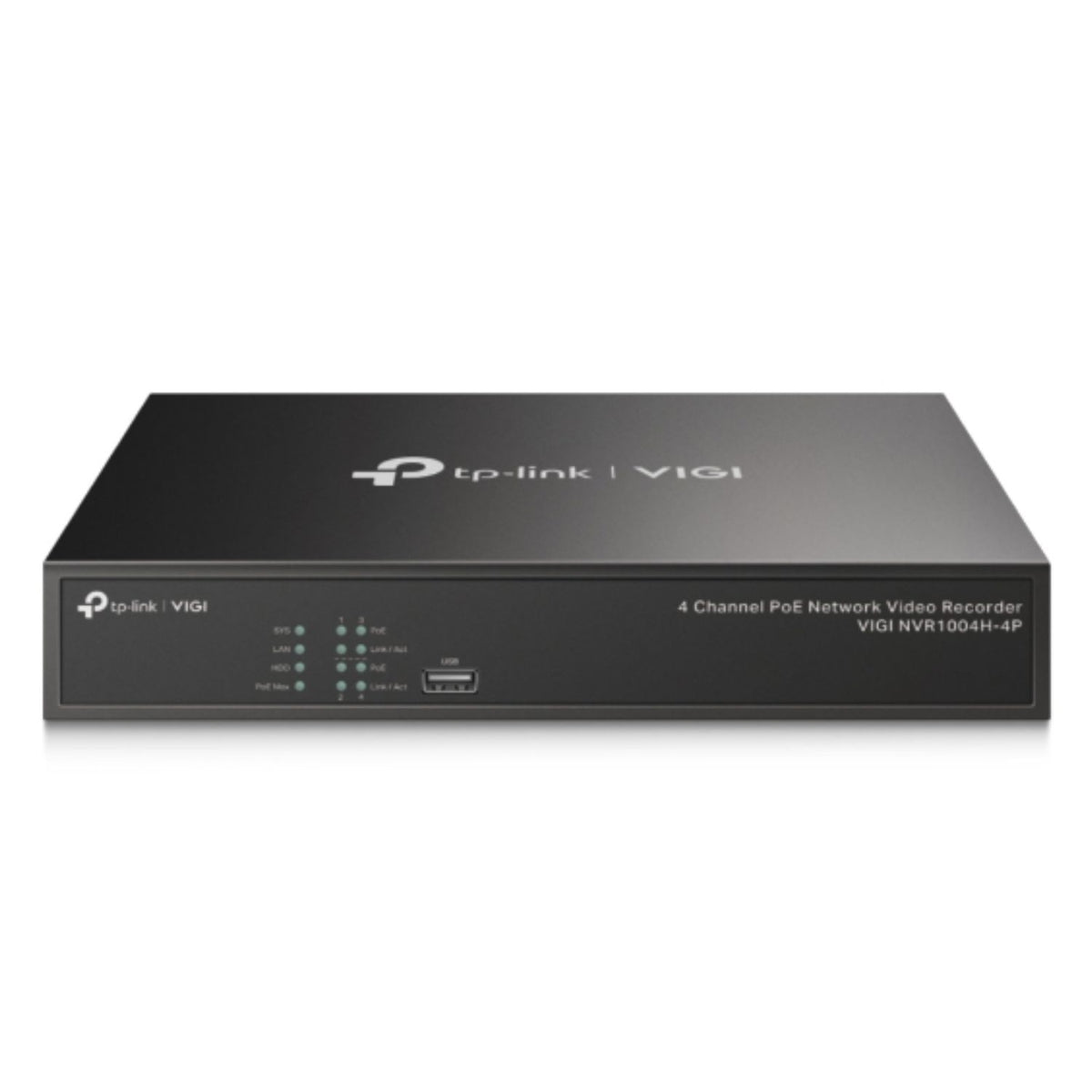 TP-Link VIGI NVR1004H-4P 4 Channel PoE+ Network Video Recorder