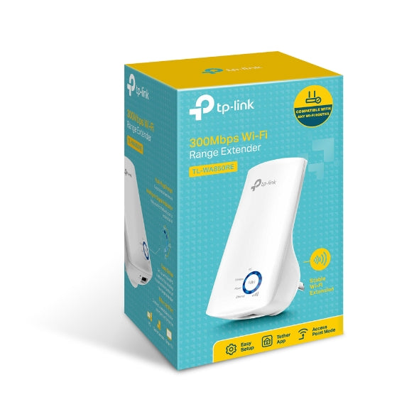 TP-Link TL-WA850RE 300Mbps Wireless N Wall Plugged Range Extender TL-WA850RE