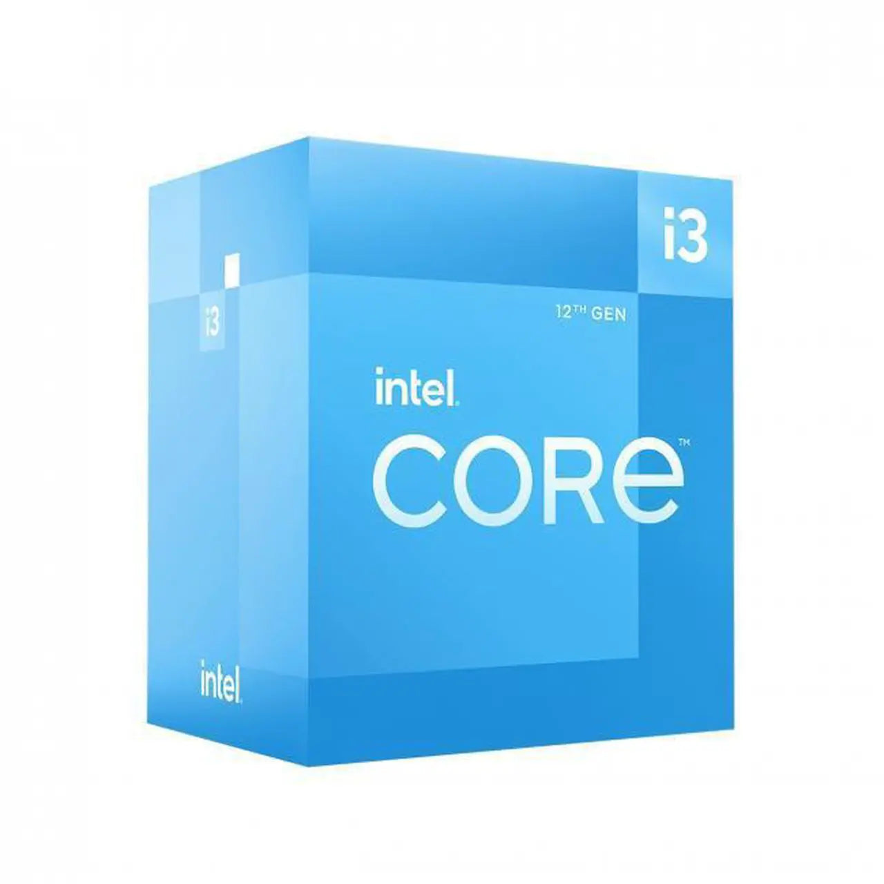 Intel i3-12100 CPU 3.3GHz 4.3GHz Turbo 12th Gen LGA1700 4-Cores 8-Threads 8MB 65W UHD Graphic 730 Retail Box Alder Lake