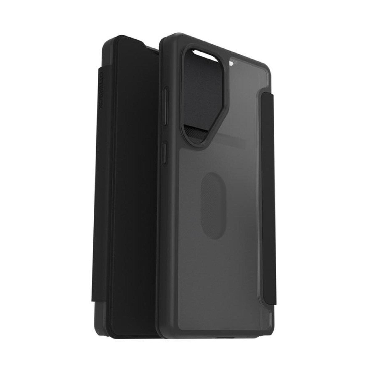 OtterBox React Folio Samsung Galaxy S25 Ultra 5G 6.9' Case Black Crystal Clear/Black