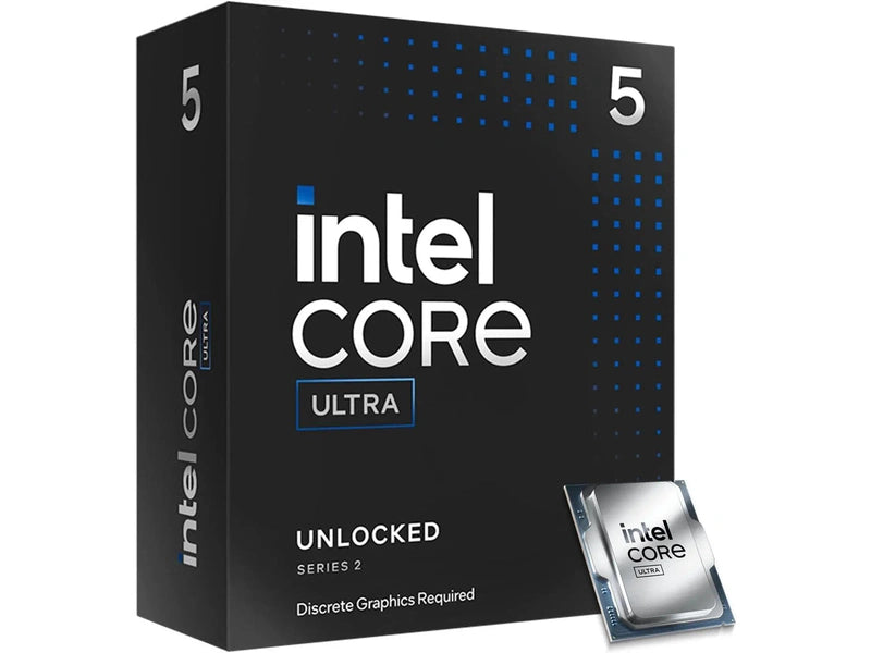 Intel Core Ultra 5 Processor 245KF LGA1851 24M Cache, up to 5.20 GHz 15th Gen - No CPU Cooler Included