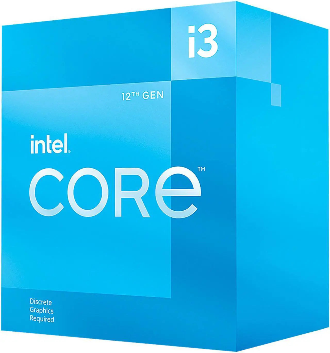 Intel i3-12100F CPU 3.3GHz 4.3GHz Turbo 12th Gen LGA1700 4-Cores 8-Threads 8MB 65W Graphic Card Required Retail Box Alder Lake
