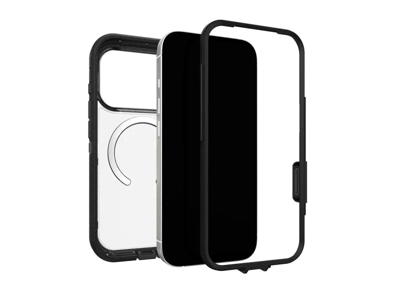 OtterBox Defender XT Pro MagSafe Apple iPhone 17 Pro 6.3' Case Dark Side Clear/Black