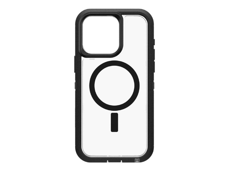 OtterBox Defender XT MagSafe Apple iPhone 15 Pro 6.1' Case Dark Side Clear / Black