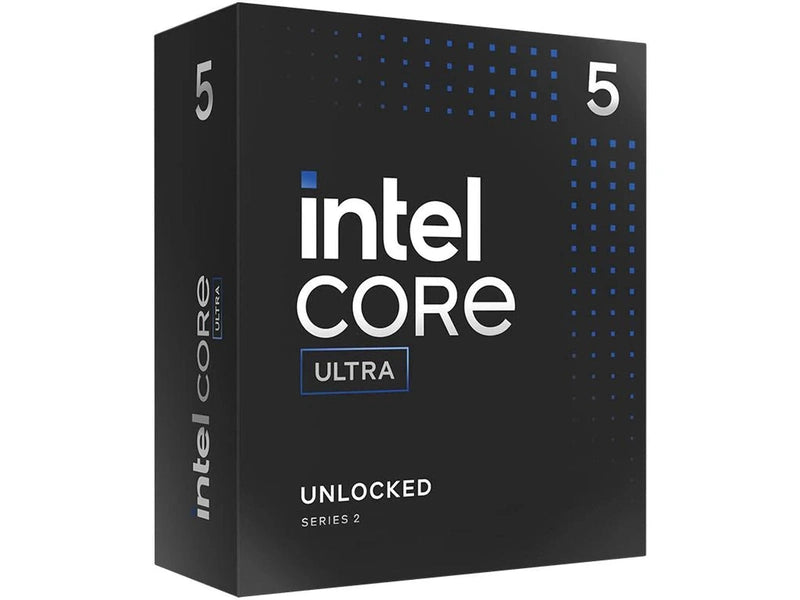 Intel Core Ultra 5 Processor 245K LGA1851 24M Cache, up to 5.20 GHz 15th Gen - No CPU Cooler Included