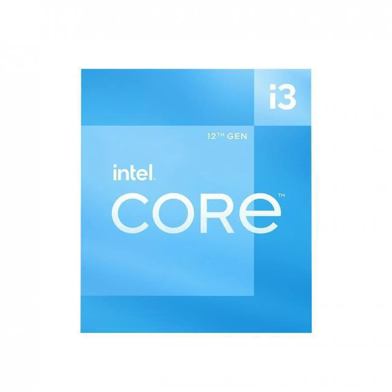 Intel i3-12100 CPU 3.3GHz 4.3GHz Turbo 12th Gen LGA1700 4-Cores 8-Threads 8MB 65W UHD Graphic 730 Retail Box Alder Lake