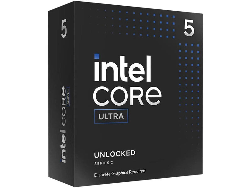 Intel Core Ultra 5 Processor 245KF LGA1851 24M Cache, up to 5.20 GHz 15th Gen - No CPU Cooler Included