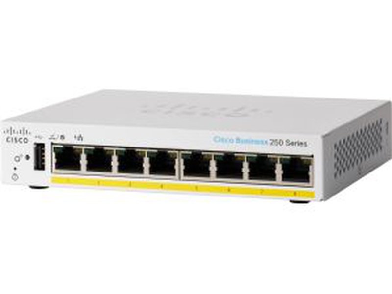 Cisco Business CBS250 8 Ports Manageable Ethernet Switch