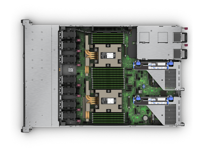 HPE ProLiant DL365 Gen11 9224 2.5GHz 24c 2x32GB‑R 8SFF MR408i‑o 2x480GB SATA SSD 2x800W PS AP Server