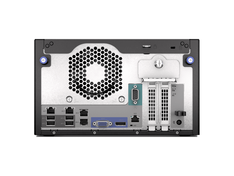 HPE ProLiant MicroServer Gen11 E-2414 2.6GHz 4-Core 1P 16GB‑U DDR5 4LFF-NHP 2x1TB HDD Server 1Y Onsite