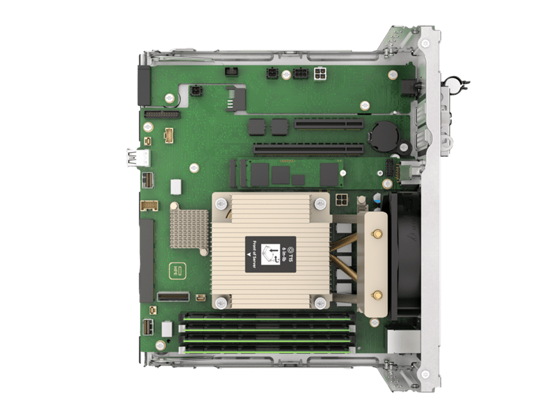 HPE ProLiant MicroServer Gen11 E-2414 2.6GHz 4-Core 1P 16GB‑U DDR5 4LFF-NHP 2x1TB HDD Server 1Y Onsite