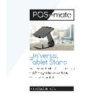 POS-mate Universal Tablet Stand Classic Black