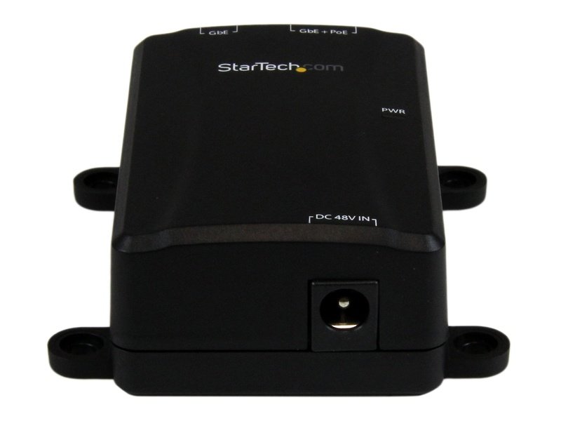 StarTech 1-Port Gigabit Midspan PoE+ Injector 802.3at And 802.3af