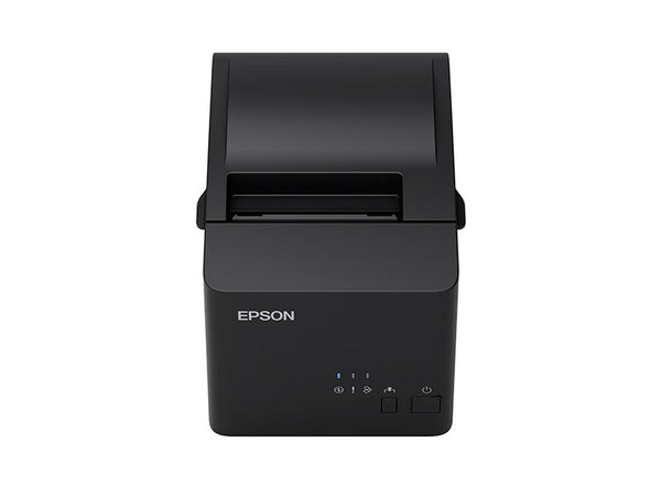 EPSON TM-T82IIIL Black Receipt Printer with a Built-In USB & Serial RS-232C Interface. Includes AC & USB Cable. Square Compatible