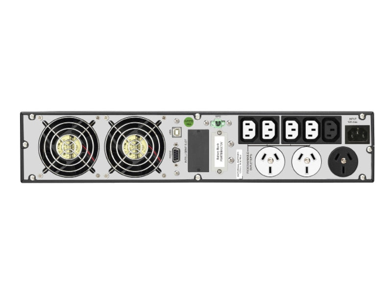 PowerShield PSCERT2000 Centurion 2000VA/1800W True Online Double Conversion, Rack / Tower UPS, 10A plug, 2 Year Advanced Replacement Warranty
