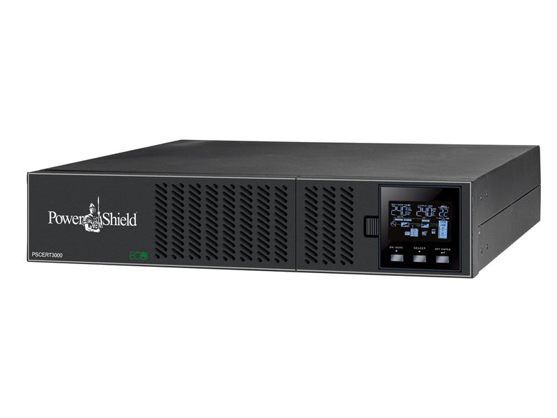 PowerShield PSCERT3000 Centurion 3000VA/2700W True Online Double Conversion, Rack / Tower UPS, Standard Model, 2 Year Advanced Replacement Warranty