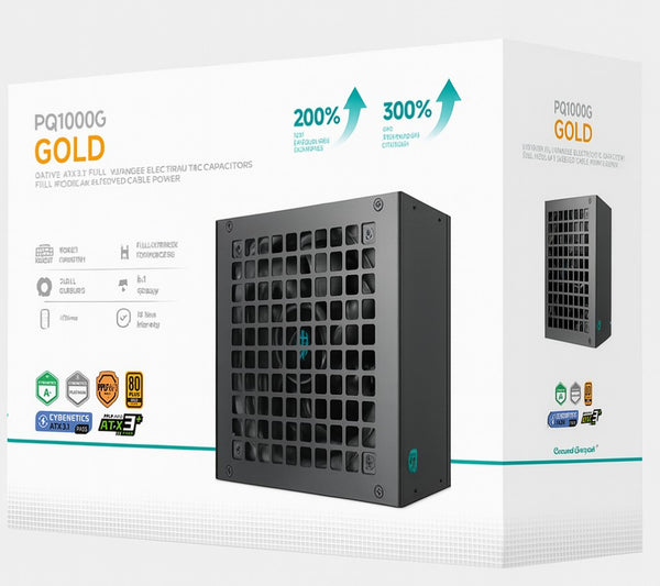 DeepCool PQ1000G 1000W Gamer Storm 80+ Gold/Cybenetics Fully Modular ATX Power Supply