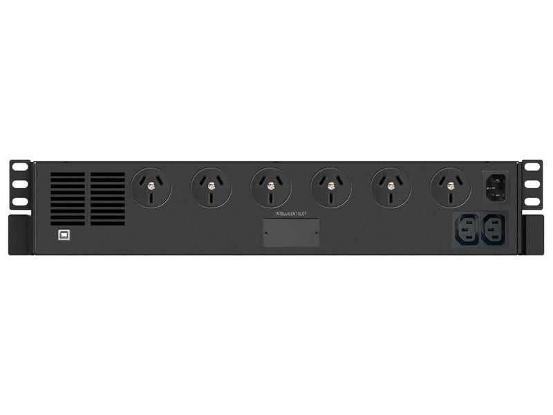 PowerShield PSDR800 Defender Rackmount 800VA/480W, Line Interactive, Hot Swappable Battery, 230 x 438 x 86mm, 2 Year Advanced Replacement Warranty