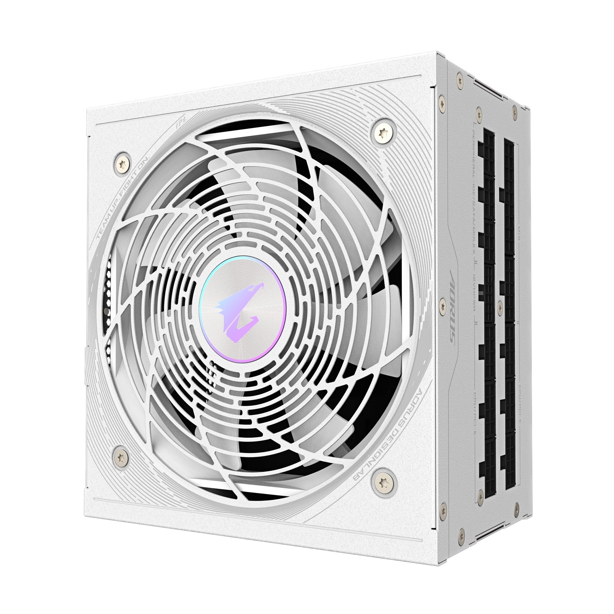 Gigabyte AORUS ELITE 850W 80+ Platinum Modular PCIe 5.1 ATX 3.1 Power Supply - Ice Edition - Rev 2.0 (GP-AE850PM PG5 ICE V2)