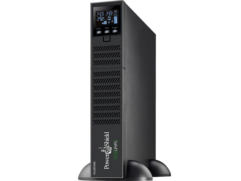 PowerShield PSLCERT2000 Centurion LiFePO4, 2000VA/1800W True Online Double Conversion, Pure Sine Wave Rack / Tower UPS, 5 Year Warranty