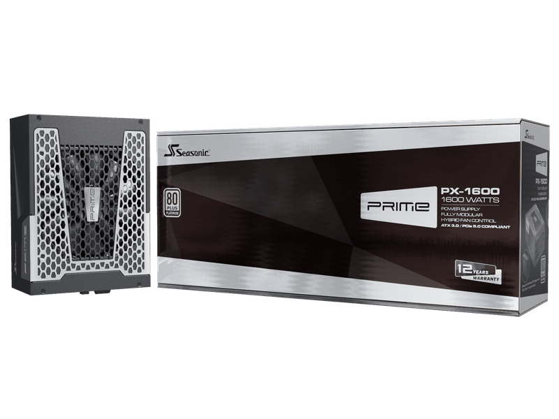 Seasonic Prime PX-1600 1600W Platinum ATX 3.0 Fully Modular PSU