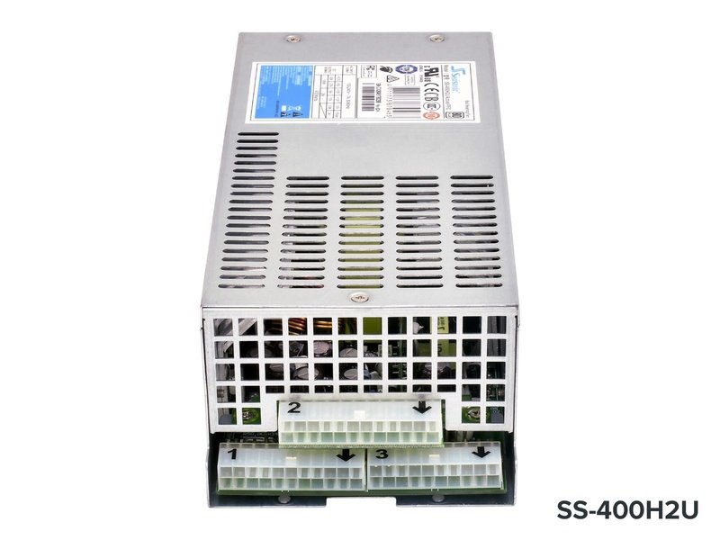 Seasonic SS-400H2U Active PFC 80+ 2U 400W Power Supply