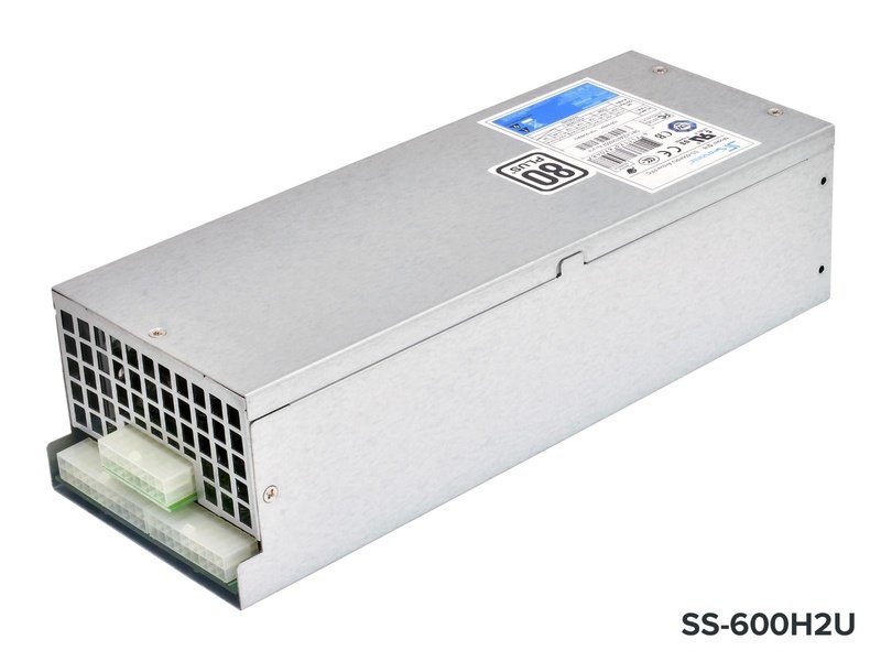 Seasonic 600W Active PFC F0 2U PSU SS-600H2U