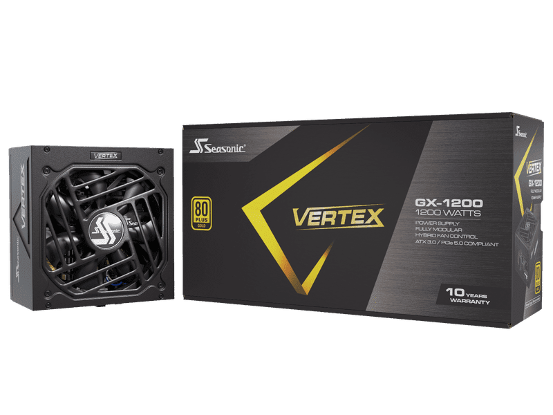 Seasonic Vertex 1200W GX-1200 80 Plus Gold Modular PSU ATX 3.0