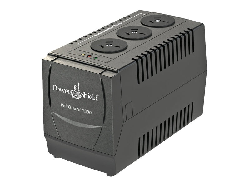 PowerShield PSVG1500 VoltGuard 1500VA / 750W, AVR - 750 Watt Voltage Stabliser, No internal batteries, 2 Year Warranty