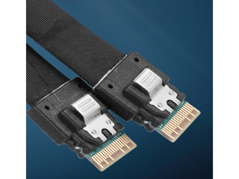 50CM 24Gbps Mini SAS SFF-8654 to SFF-8654 Cable