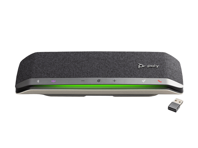 Poly Sync 40+ Microsoft Teams Certified USB-A USB-C Speakerphone +BT700 USB-A Adapter 77P36AA