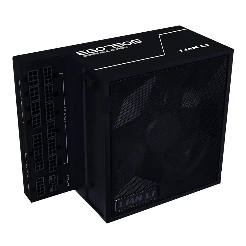 Lian Li Edge Gold 750W 80+ Gold Modular ATX 3.1 Power Supply - Black USB hub not included